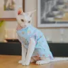 Vêtements Sphynx chat vêtements printemps été loisirs Devon jupe en coton pour chat sans poils doux robe douce pour Devon Rex chatons manteau
