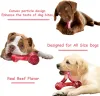 Toys Bâton à mâcher durable pour chien, jouet à mâcher agressif, os triangulaires à mâcher indestructibles, sûrs et durables, véritable parfum de bœuf