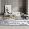 Nordic salon w paski dywan w stylu Wabisabi Homestay Dekorowanie sypialni Prosty duży obszar dywaniczny mata kąpielowa 240223