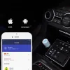 プレーヤーNew Roidmi 3s Mojietu Bluetooth 5V 3.4AデュアルUSBカー充電器MP3音楽プレーヤーFMトランスミッターとAndroid
