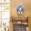 Decorative Flowers Easter Door Wreaths Decorations Sign Wall Decor Rustic Funny Cute Thief Ears BuDesign Wreath