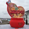 wholesale Coeur gonflable personnalisé de nouveau design avec sac d'argent pour la Saint-Valentin / publicité / décoration de fête