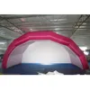 Personalized Large Inflatable Stage Cover Tent With Curtains Disco Tunnel Wedding Party Dinning House Car Exhibition Marquees With blower free ship to you