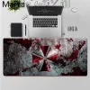 Almofadas Maiya Top Quality Umbrella Logo Natural Borracha Gaming Mouse Pad Desk Mat Frete Grátis Grande Mouse Pad Teclados Mat