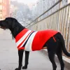 Vestes classiques imprimé cerf, pull pour gros chiens de taille moyenne et grande, vêtements d'hiver pour animaux de compagnie pour lévriers Labrador, pulls, Costume de mascotte