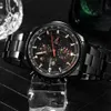 FORSINING Mechanical Watch Men Multi-function Stainless Waterproof Complete Calendar Military Automatic Watches Montre Relogio LY1276i