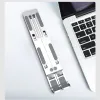 Support en alliage d'aluminium pour ordinateur portable, pour MacBook Air Pro iPad, support de tablette pliable ZZ