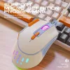 Мыши RGB Ergonomi для ноутбуков, проводная игровая мышь с разрешением DPI, 9-кнопочная мышь для киберспорта, программирование макросов для настольных ПК, геймер