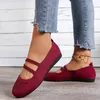 Casual Shoes Women's Flats Breattable Sticked Comfort Wedge Heel Ladies Formal Business 2024 Sneakers 36-43
