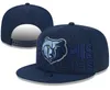 Memphis''grizzlies''ball caps 2023-24 modmästare baseball snapback män kvinnor sol hat broderi vår sommar mössa grossist strapback casquette a0