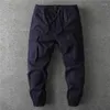 Pantaloni da uomo GustOmerD Allentato Camouflage Cargo Uomo Casual Industria Militare Qualità Cotone Mens Jogging Moda Autunno Per