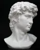 Autre décor à la maison Personnage européen David Tête Ornements David Portrait Sculpture Résine Artisanat Art Décor Bureau Étude Artware Figure Statue Q240229