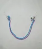 Pinces à tétons en silicone à maillons de chaîne avec gadget de cloche à bille colorée dans le jeu sex toy6477591
