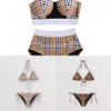 Ontwerpers Bikini Zomer Dames Badpak Bikini Set Bur Sexy Clear Strap Shape Badmode Dames Badpak Mode Strandkleding comfortabel comfortabel