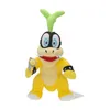 Lovely Cartoon Bowser jr Plush Toys Cute Baby bowser Wendy Morton Stuffed Plushies Standing And Sitting 7 Styles Bundle