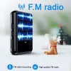 Spelers Mini draagbare MP3-muziekspeler Bluetooth-stereoluidspreker Sport MP4-video afspelen met FM-radio EBook-opname voor Walkman Nieuw