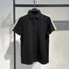 Polo skjorta herr sommar ny mode casual skjorta personlig broderi lapel kortärmad t-shirt