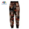 Pants SONSPEE Men Women Sweatpants Japan Anime Jujutsu Kaisen Many Faces Trousers Casual Joggers Baggy 3D Print Hip Pop Long Pants