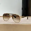 Designer-DITA-Sonnenbrille für Damen, Luxusqualität, vergoldeter Metallrahmen, DITA CHELAN-Brille, Outdoor-Schutz, Business-Stil, Herren-Sonnenbrille, Leder, Originalverpackung