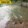 Canne SIECHI Ultraleggero SuperHard Stream Asta A Mano In Fibra di Carbonio Casting Canne Da Pesca Telescopiche Attrezzatura Per Pesci 3.6/4.5/5.4/6.3/7.2 Metri