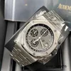 Relógio de pulso automático funcional AP Relógio de pulso Royal Oak Offshore Series Watch Mens Watch 42mm de diâmetro Automático Mecânico Moda Casual Masculino Famoso Watch