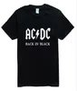 Novas Camisetas ACDC banda rock T Shirt Mens acdc Gráfico Camisetas Impressão Casual Camiseta O Pescoço Hip Hop Manga Curta algodão Top6559530