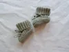 Chaussures d'hiver chaudes en laine pour bébés, chaussures d'intérieur faites à la main, jolies chaussures de sol, 240227