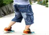 Mens Plus Size Loose Baggy Denim Short Men Jeans Fashion Streetwear Hip Hop Long 34 Cargo Shorts Pocket Bermuda Male Blue6374249