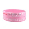 Partia Favor Trump 2024 Bransoletka Sile Keep America Donald Głosuj gumowe wsparcie Bracelets Maga FJB Banles Drop dostawa do domu Dhjkc