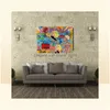 그림 Alec 독점 ITI 핸드 크래프트 유화에 Canvasquottkeletons and Flowersquot Home Decor Wall Art Painting 2432inch n1020 dhodo