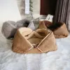 Tapis lit d'hiver en velours côtelé chaud pour chat, tapis de couchage épais et pliable pour chaton et chiot, anti-anxiété, améliore le sommeil, fournitures pour animaux de compagnie