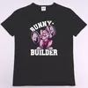 Herren T-Shirts EAT SLEEP DEADLIFT Panda Fitness Lustige Gym Rat Bodybuilding Crewneck Shirt Männer Casual Kurzarm Übergroß