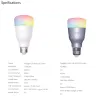 Contrôler Yeelight Smart LED Bulb 1S / 1Se Colorful 800 Lumens 8.5W E27 Lemon Smart Lamp pour Mihome App Work with Apple Homekit