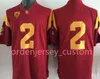 USC Trojans Football Jersey 72 Elijah Paige 71 Michael Tarquin 29 Maliki Crawford 27 A'Marion Peterson Ja'Kobi Lane Christian Pierce USC Jerseys Custom Stitched Mens