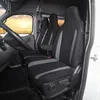 Autositzbezüge AUTOYOUTH 2 1 Heavy Duty Van Universal Fit Driver Twin Passenger Bus Seater für Vito Vivaro