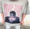 2024 NY DESIGNER Fashion Luxury T-shirt Travi Scott Portrait Direct West Hip Hop Old Shampoo High Street Short Sleeve T-shirt