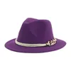 Girl Hat Boys Fedoras Hats för kvinnor 52 cm 54 cm Solid Small Panama Jazz Caps Belt Dress Formal Outdoor Sombreros de Mujer 240219