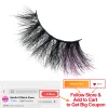 Eyelashes Handmade Fluffy 25MM Colored Lashes Vendor 5D Thick Mink Lashes Bulk Wholesale Color Lashes 3D False Eyelashes Supplies Makeup