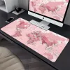 Kuddar världskarta stor spelmus pad dator mousepad pc gamer bärbar dator mus mattan kontor mausepad xxl mattan tangentbord matta skrivbord pad