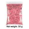 9st Totalt 450 g holografisk blandad hexagon bulk fin chunky nagel glitterpulver sequin glänsande diy nagelkonstdekorationer tillbehör 240220