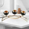 Candle Holders European Style Candlestick Candelabrum Arch Bridge 3 Arms Candelabras Tea Light