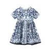 Elbiseler 2023 Yeni Tasarım Çocuk Elbise Kızlar Giysileri Kolsuz Çocuk Giyim Prenses Elbise Bebek Kız İçin Yaz Elbise 210y