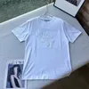 Tasarımcı Erkekler Tişört Yaz Kısa Kollu Adam Erkekler Tshirt Tişört Uzun Gevşek Pamuk Kalın Tees Üstleri Erkek Kadın Tişörtleri Gömlekler 3d Harfler Monogrammed ve