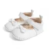 Babyschoenen Lente Herfst Nieuwe Peuter Schoenen Pasgeboren Baby Meisje Strik Prinses Schattig Pu Casual Antislip Rubberen Zolen 0-18MH24229