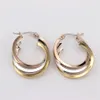 Multi color stainless steel earrings with button thread Leisure office party birthday gift Exquisite selling recommendLH1127 240227