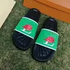 Sandali firmati da uomo Ciabatte Scivoli da uomo Pantofola da piscina Cuscino piatto Comfort Mulo Slide On Pantofole firmate Sandali da spiaggia di lusso estivi di marca Facile da indossare 39-44