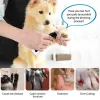 Clippers Electric Dog Nail Clippers For Dog Nail Grinders Rechargeable USB Charge Pet Patrelles Cat PAWS TOURMING TOURMING TRIMMER