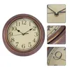 Wall Clocks 12 Inch Operated Vintage Round Clock Hanging Living Room Kitchen