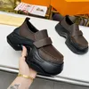 Nouveau mocassins de plate-forme Designer Hommes Femmes Locs à semelle épais