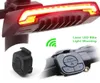 X5 Akıllı Arka Bisiklet Işığı Bisiklet Lambası Lazer LED USB Şarj Edilebilir Kablosuz Uzaktan Dönüş Kontrol Bisiklet Bycicle LED LIGHT9939378